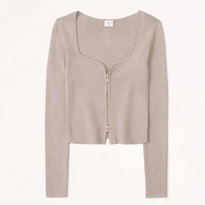 Abercrombie & Fitch Taupe Sweater